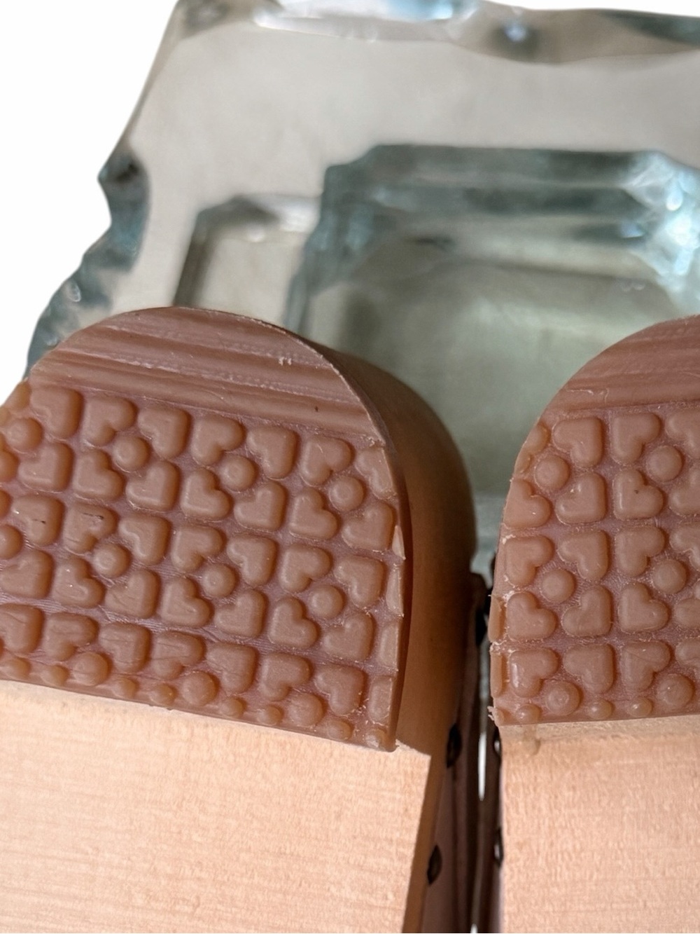 New Unworn Sandgrens Rome Leather and Wood Clogs, color Sand, EU 37 - Picture 8 of 9
